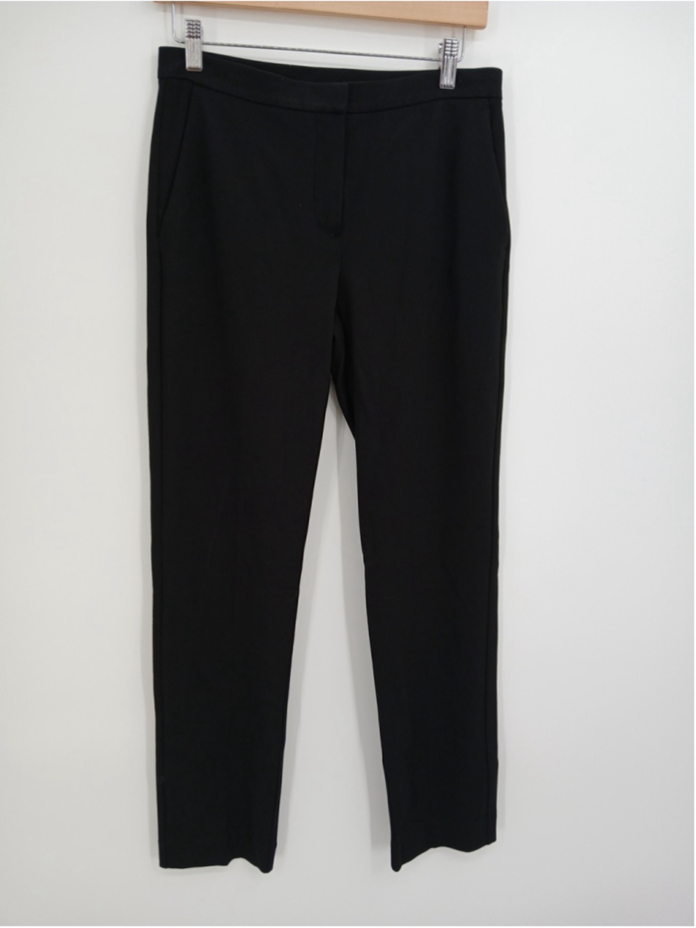 New Weekend Max Mara Womens Black Knit Pants Size M Inseam 30"